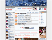 Tablet Screenshot of new.danceplaza.com