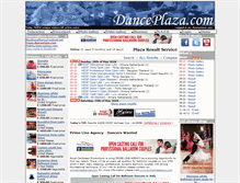 Tablet Screenshot of cs.danceplaza.com
