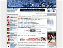 Tablet Screenshot of desses.danceplaza.com
