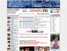 Tablet Screenshot of forum.danceplaza.com
